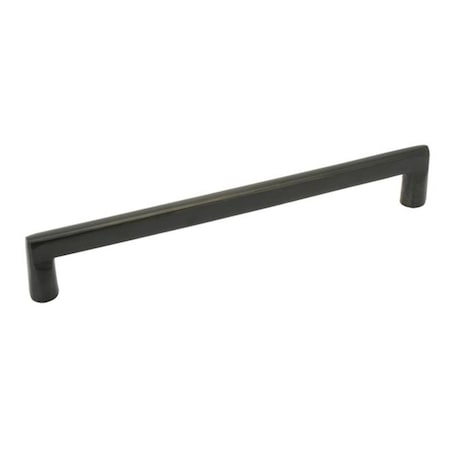 Patioplus 6 in. Bronze Rail Cabinet Pull, Medium Bronze PA2667409
